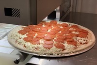 Robot tự làm pizza tại CES 2020. (Nguồn: Geekwire).