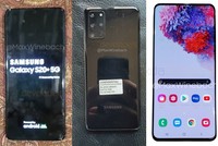 Thiết kế của mẫu máy được cho là Galaxy S20, sản phẩm kế nhiệm Galaxy S10. Ảnh: MaxWinebach.