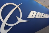 Biểu tượng Boeing tại triển lãm hàng không quốc thế Paris, Pháp, ngày 19/6/2019. (Ảnh: AFP/TTXVN).