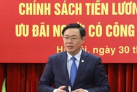 Phó Thủ tướng Chính phủ Vương Đình Huệ.