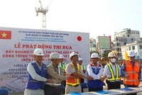 TP.HCM phát động thi đua đẩy nhanh tiến độ dự án Metro số 1 