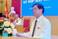 Ông Nguyễn Tấn Tuân, Phó Bí thư Thường trực Tỉnh ủy, Chủ tịch HĐND tỉnh Khánh Hòa được bầu giữ chức Chủ tịch UBND tỉnh Khánh Hòa.