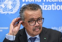 Tổng giám đốc Tổ chức Y tế Thế giới Tedros Adhanom Ghebreyesus. (Ảnh: The National).