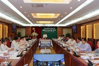 Đồng chí Trần Cẩm Tú chủ trì kỳ họp. Ảnh UBKT Trung ương.