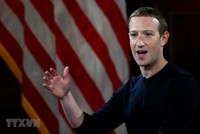 CEO Facebook Mark Zuckerberg. (Ảnh: AFP/TTXVN).
