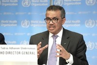 Tổng Giám đốc Tổ chức Y tế thế giới (WHO) Tedros Adhanom Ghebreyesus. (Nguồn: THX/TTXVN).
