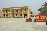 An ninh được thắt chặt tại khu vực cách ly. Ảnh minh họa. (Ảnh: Phan Tuấn Anh/TTXVN).