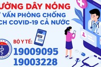 [Infographics] Đường dây nóng phòng chống COVID-19 tại các tỉnh thành