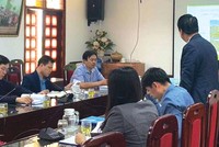 Ban quản lý Dự án MBG Group báo cáo về ý tưởng đầu tư dự án với các sở ban, ngành tỉnh Hòa Bình.