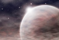 Mô phỏng hành tinh xốp KELT-11b. Ảnh: Tech Times.