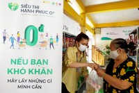 Siêu thị hạnh phúc 0 đồng đã đến Sài Gòn