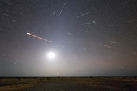 Mưa sao băng tốc độ gần 240.000 km mỗi giờ