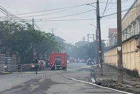 Hiện trường vụ việc.