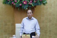 Thủ tướng Nguyễn Xuân Phúc phát biểu. (Ảnh: Thống Nhất/TTXVN).