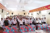 Quang cảnh kỳ đại hội Đảng bộ xã An Bình, huyện Kiến Xương, tỉnh Thái Bình nhiệm kỳ 2020-2025 tổ chức ngày 13/5. (Nguồn: Báo Tuổi trẻ).