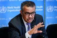 Tổng giám đốc WHO Tedros Adhanom Ghebreyesus (Ảnh: AFP).