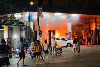 Hiện trường vụ hỏa hoạn. (Ảnh: CTV).