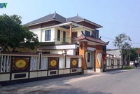 Nhà riêng của ông Võ Ngọc Khoa- Trưởng Phòng NN&PTNT huyện Triệu Phong tại xã Triệu Đại, huyện Triệu Phong.