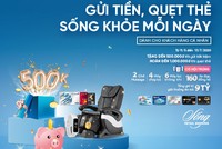 Gửi tiền, quẹt thẻ cùng VietinBank, trúng quà tặng sức khỏe hấp dẫn