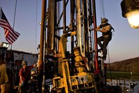 Một điểm khai thác dầu đá phiến của Chesapeake Energy tại Bradford County, Pennsylvania. (Nguồn: Bloomberg).