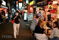 Dịch COVID-19 hoành hành là nguyên nhân chính khiến nhiều doanh nghiệp Nhật Bản bị phá sản. (Ảnh: AFP/TTXVN).