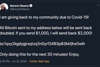 Dòng tin nhắn được đăng lên tài khoản Twitter của cựu Tổng thống Mỹ Barack Obama. (Nguồn: Twitter).