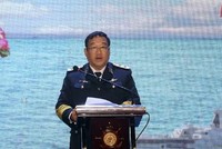 Phó Đô đốc Phạm Hoài Nam, Ủy viên Ban Chấp hành Trung ương Đảng, Ủy viên Quân ủy Trung ương, Tư lệnh Hải quân. Ảnh: Báo Hải Quân.