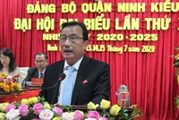 Ông Nguyễn Tiền Phong tái đắc cử Bí thư Quận ủy Ninh Kiều – Cần Thơ.