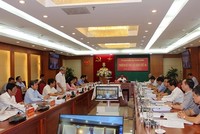 Đồng chí Trần Cẩm Tú chủ trì kỳ họp. Ảnh UBKTTW.