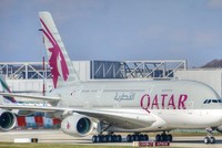 Máy bay của hãng hàng không Qatar Airways. (Nguồn: Flickr).