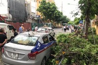 Hiện trường vụ tai nạn. (Ảnh: Minh Hiếu/Vietnam+).