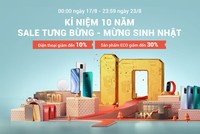 Mừng sinh nhật 10 tuổi, Xiaomi gửi lời tri ân đến khách hàng thông qua chiến dịch “Sales tưng bừng, mừng sinh nhật“