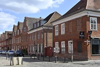 Các cửa hàng đóng cửa do dịch COVID-19 tại Potsdam, Đức ngày 4/4. (Ảnh: AFP/TTXVN).