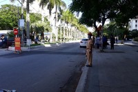 Chốt kiểm soát được thành lập tại phường Hải Sơn, quận Đồ Sơn.