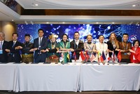 Bà Trang Lê, đại diện Việt Nam tham gia ký kết và thành lập Liên đoàn Thời trang Hàn Quốc và 10 quốc gia trong khối ASEAN, tháng 11/2019. (Ảnh: BTC).