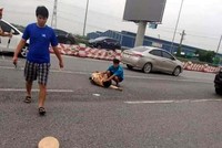 Hình ảnh vụ việc lan truyền trên mạng xã hội facebook.