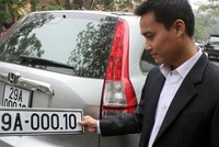 Theo dự thảo Luật Bảo đảm trật tự, an toàn giao thông đường bộ, biển số xe có thể sẽ được đấu giá.