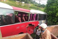 Hiện trường vụ tai nạn (Nguồn: OFFB).