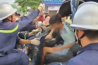 Hiện trường vụ tai nạn. (Nguồn: VOV).