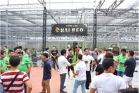 Buổi lễ cũng ra mắt vườn lan Special Garden, nơi lưu giữ, bảo tồn và trưng bày khoảng 40 giống lan quý hiếm trên cả nước.