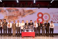 Nguyên Chủ tịch nước Nguyễn Minh Triết tham dự lễ Kỷ niệm 80 năm Gạch Ngói Đồng Nai.