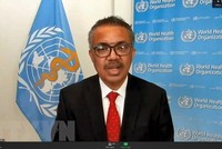 Tổng Giám đốc WHO Tedros Adhanom Ghebreyesus. (Ảnh: THX/TTXVN).