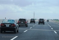 Dự án đường cao tốc Bắc-Nam đã chính thức được Quốc hội thông qua điều chỉnh chủ trương đầu tư một số đoạn tuyến. (Ảnh: Việt Hùng/Vietnam+).