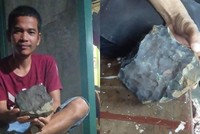 Đang yên đang lành bỗng dưng mảnh thiên thạch trị giá hơn 40 tỷ rơi vào nhà