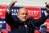 Luật sư Rudy Giuliani của Tổng thống Trump. Ảnh: AFP.