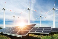 Năng lượng tái tạo là một phần của xu hướng sử dụng năng lượng sạch trên toàn cầu. Ảnh: Shutterstock.
