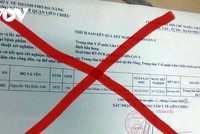 Bức ảnh chụp kết quả xét nghiệm bị chỉnh sửa từ âm tính thành dương tính với SARS-CoV-2 gây hoang mang dư luận.