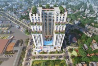 Geleximco Southern Star là dự án có mật độ căn hộ tương đối thấp ở khu vực Hoàng Mai.