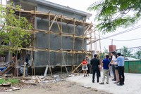 Sản phẩm gạch không nung của Công ty Thanh Phúc được nhiều người tiêu dùng đón nhận.