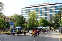 Bệnh viện Đa khoa tỉnh Thái Bình. (Ảnh: Thế Duyệt/TTXVN).